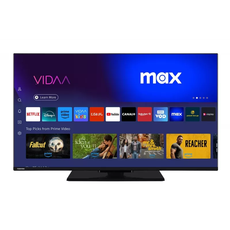 TV Toshiba 43QV3463DG 43 Zoll 4K Ultra HD QLED 3840 x 2160