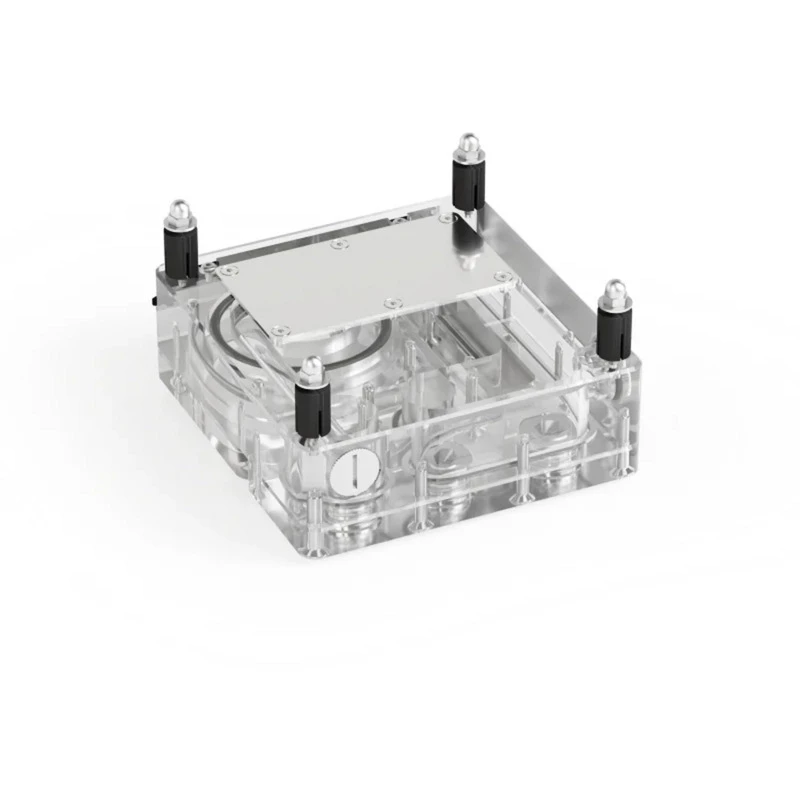 Alphacool Core 120mm Ausgleichsbehälter VPP Apex Pumpe — Alphacool 14561, 120mm Ausgleichsbehälter für VPP Apex Pumpenintegration
