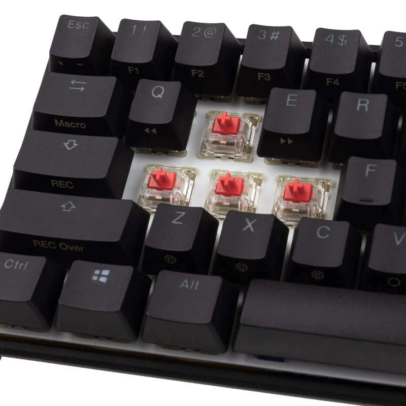 Ducky Mecha Pro SF Tastatur, Gaming, USB, US Englisch, Schwarz