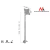 Maclean MC-504A S Verstellbare Deckenhalterung 23-42 30kg