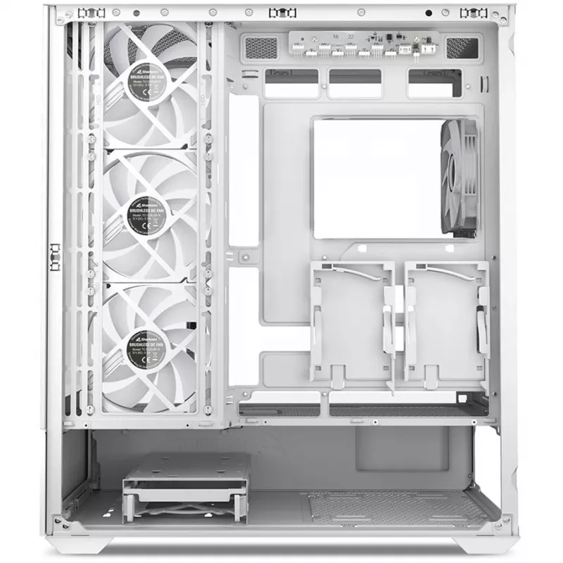 PC-Gehäuse Sharkoon AK6 RGB, ATX, Weiß