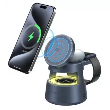 Kabelloses Ladegerät 4smarts 541327 USB Typ-C Innenbereich Grau
