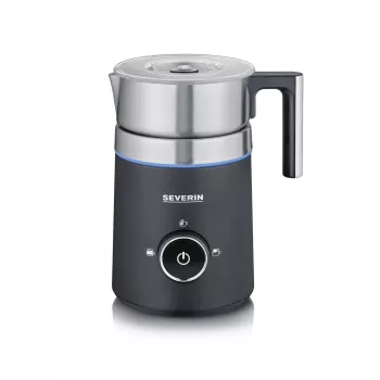 Severin SM 3585 Milchaufschäumer Automatischer Milchaufschäumer Schwarz - Silber (SM3585)