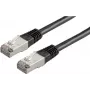 Value 21.99.1345 Ethernet-Patchkabel Schwarz