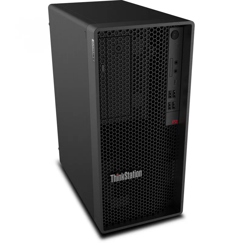 Lenovo ThinkStation P2 Tower Gen 2 Intel Core Ultra 7 265K 32 GB DDR5-SDRAM 512 GB SSD Windows 11 Pro Workstation Schwarz
