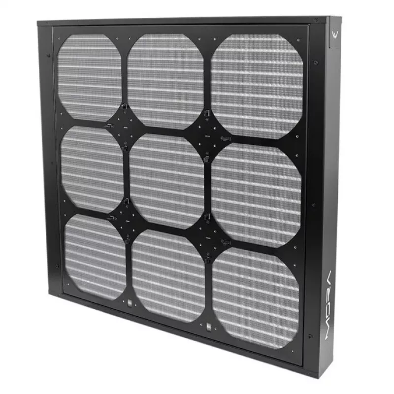 Radiator Watercool MO-RA IV 600 schwarz — unterstützt 120-mm-Lüfter