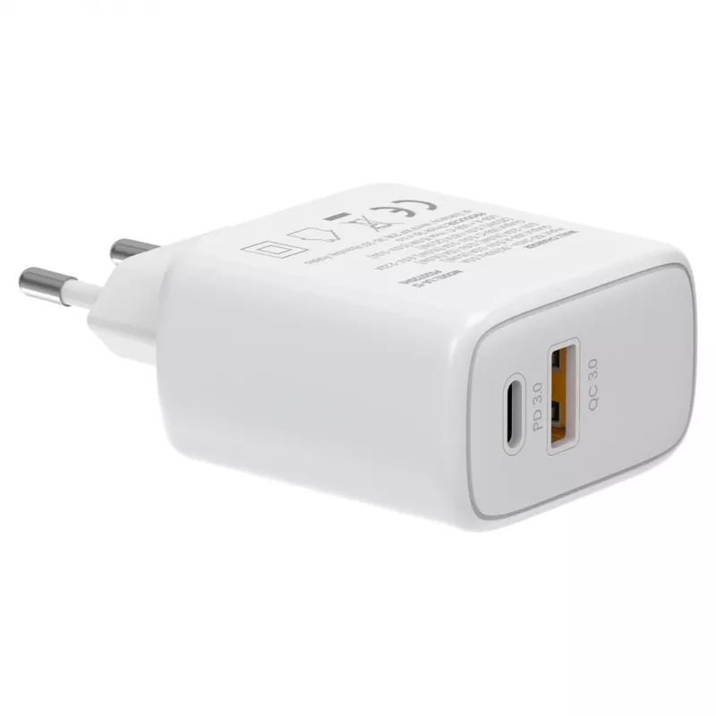 Savio LA-12 Ladegerät für Mobilgeräte Universal Weiß AC Schnellladen Indoor