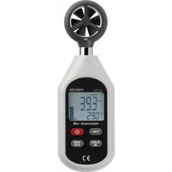 VOLTCRAFT AN-10 Anemometer 0,3 bis 30 m/s Magnetflügelrad (VC-8314270)