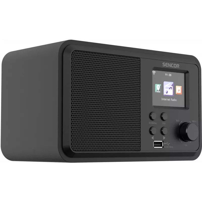 Tischradio SENCOR SIR 5100WDB — 4 W, Wi‑Fi, FM