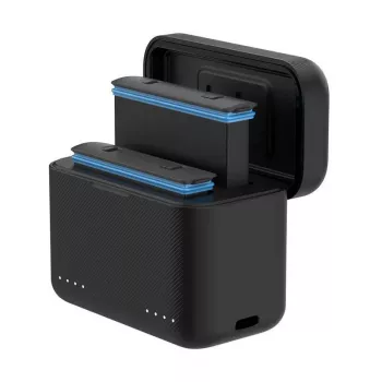 Zweikanal-Ladegerät Telesin S0-BCG-03-TIS für Insta360 X3 — Dual-Batterieladestation