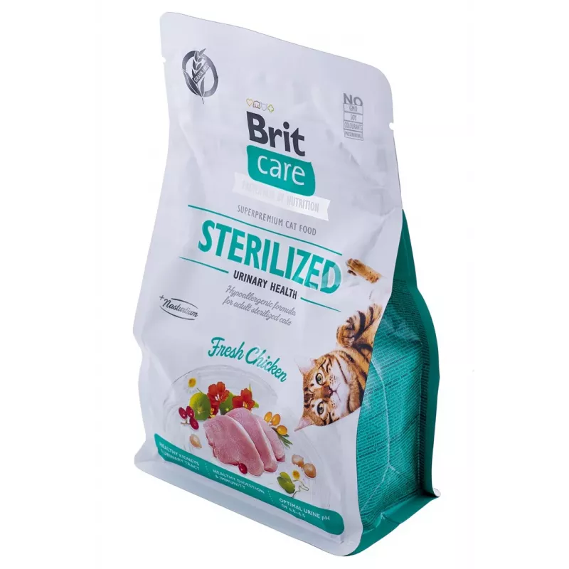BRIT Care Grain-Free Sterilized Urinary - Trockenfutter für Katzen - 400 g
