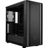 Cooler Master MasterBox 600 Lite PC-Gehäuse, MIDI-Tower, E-ATX, gehärtetes Glas - Schwarz