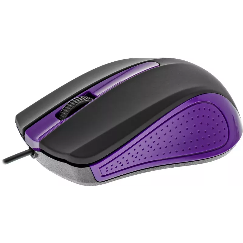 USB kabelgebundene Maus, 3 Tasten, gummierte Oberfläche