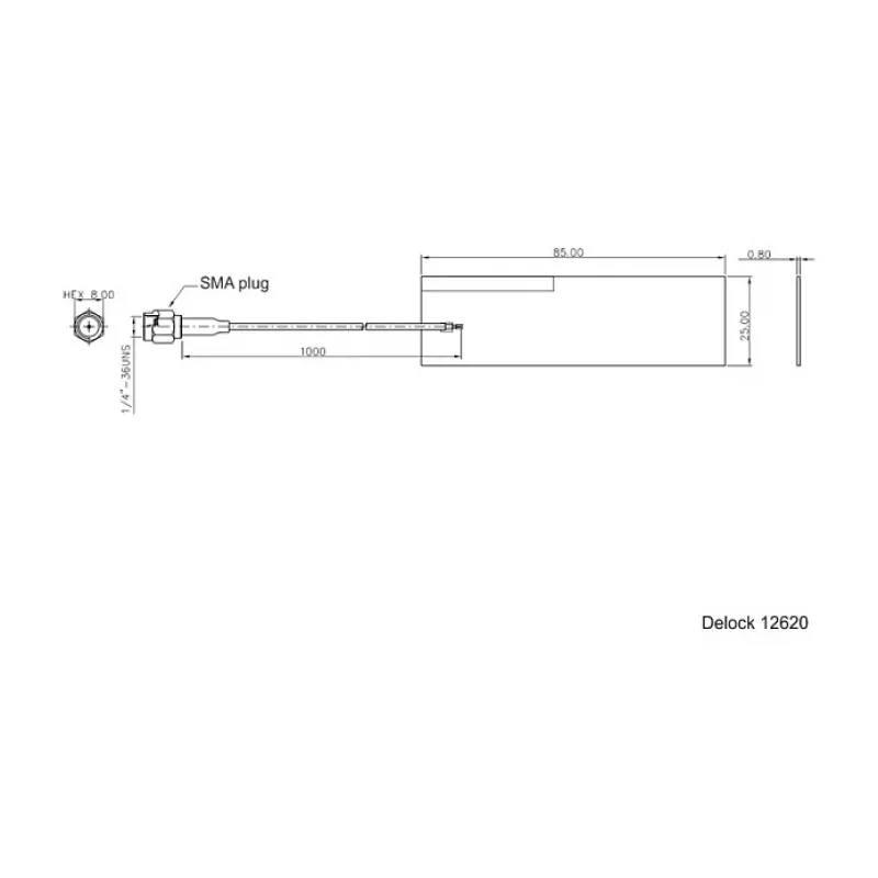 Antenne DeLOCK 12620