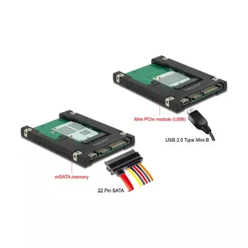 Interner SATA USB 2.0 Adapter DeLOCK 62853