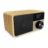 Tischradio Sangean DDR-7 Naturholz FM AM Bluetooth, Holzgehäuse, FM/AM-Tuner, Bluetooth-Audio