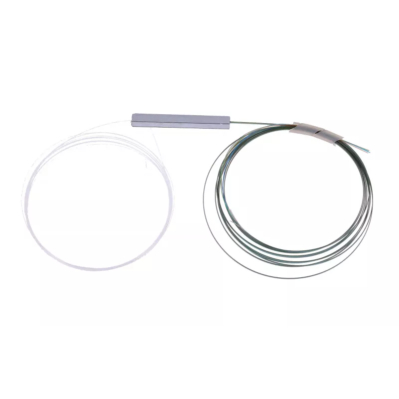 Kabel-Splitter Extralink Splitter 1:4 PLC 250µm ohne Stecker, silber PVC