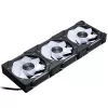 PHANTEKS D30-120 120-mm-ARGB-Gehäuselüfter, Schwarz, 3er-Pack