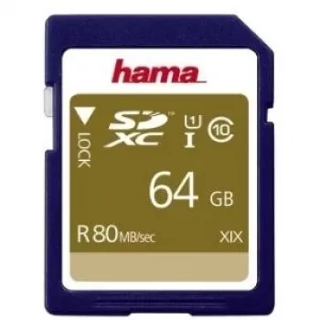 Hama 00124136 Speicherkarte 64 GB SDXC UHS-I Class 10