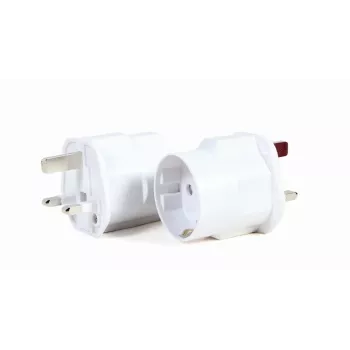 Gembird A-AC-EUFUKM-01 AC-Netzadapter, EU-Schuko-Steckdose auf UK-Stecker, 13 A