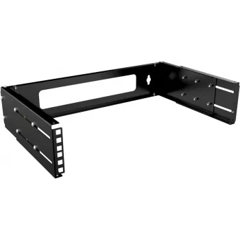 Lanview RAR200BL Rackgehäuse 2U Wandmontage Rack Schwarz