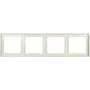 Jung 4-fach Rahmen LS 990 Creme-Weiß LS984W (LS984W)