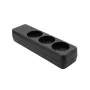 Steckdosenleiste ProXtend K3-0B – 3-fach schwarze Stromerweiterung (ProXtend K3-0B)