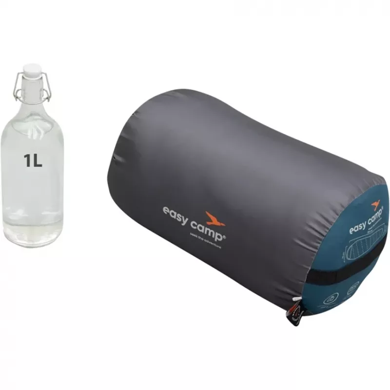 Schlafsack easy camp Raven I Mummy 5°C Petrol (Modell 2025)
