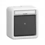 Gira Wipptaster Wechselschalter 315630 Aufputz grau