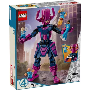 LEGO Bauset Marvel Super Heroes 76316 — Fantastic Four: Galactus Minifiguren-Set, 427 Teile, 4 Minifiguren, Alter 9+