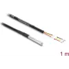 Sensor-/Aktor-Kabel DELOCK 91407, 1 m, Stecker, schwarz