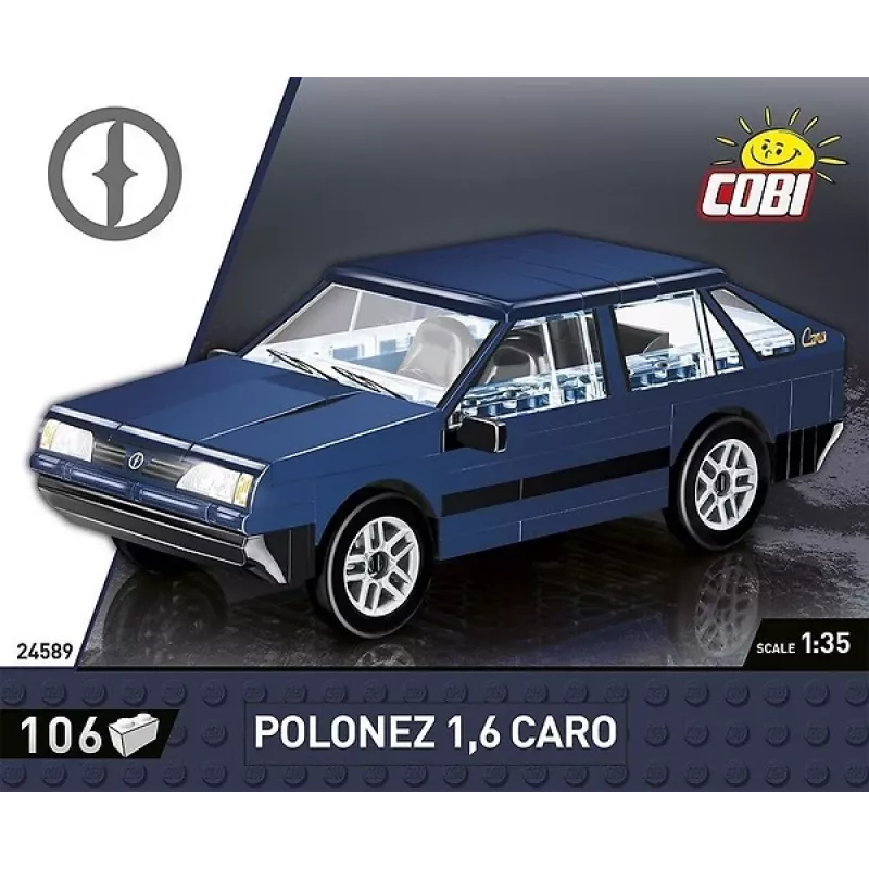 Cobi Polonez 1,6 Caro Modellbausatz – Maßstab/Modell nicht angegeben, Kunststoff-Baukasten, MPN 24589