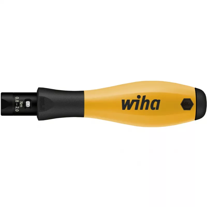Wiha ESD Drehmomentschraubendreher TorqueVario-S 0,8 - 2 Nm DIN EN 61340-5-1, DIN EN ISO 6789, DIN EN 26789 (26866)