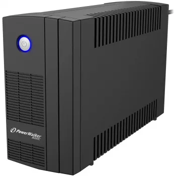PowerWalker Basic VI 850 SB Line-Interactive 850VA 2AC-Outputs Tower Schwarz USV (Unterbrechungsfreie Stromversorgung) (10121067)