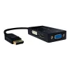 4K DisplayPort-zu-DVI/HDMI/VGA-Konverter
