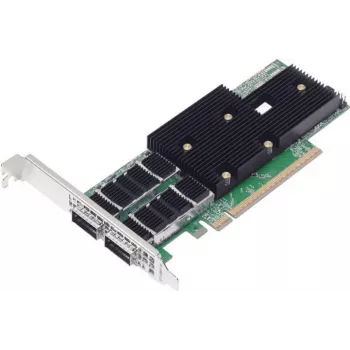 BC 200 GbE 2-Port QSFP112 Server-Adapter NetXtreme P2200G (2x QSFP112) Bulk PCIe 5.0 x16 inkl. Full-Height- und Low-Profile-Blende
