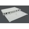 Rackmount-Breakout-Box helos 1U für Glasfaser (LWL) 19 Zoll grau
