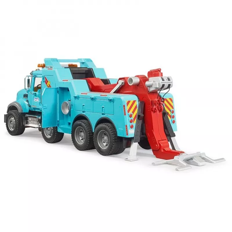 BRUDER Abschleppwagen MACK Granite Modell mit Licht- und Soundmodul 02831, Zubehör für 1:16 Fahrzeuge