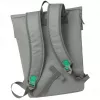 City-Rucksack Rivacase Gremio Grau Polyester rPET 280x135x430mm