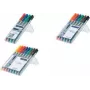 Permanentmarker Staedtler 314 WP4 Schwarz Blau Grün Rot