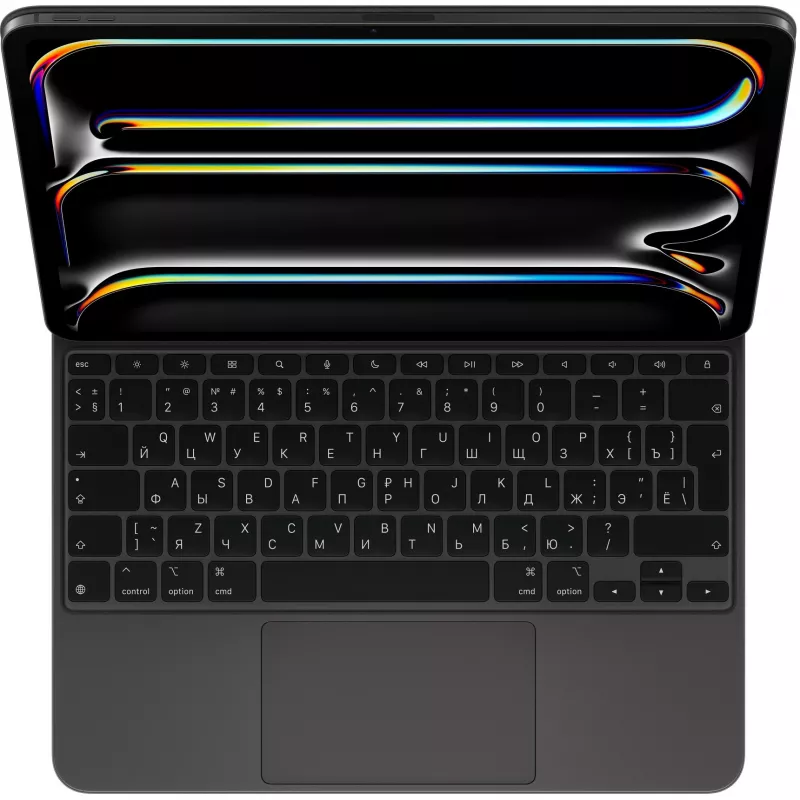 APPLE Magic Keyboard für iPad Pro 13 Zoll (M4) – Russisch – Schwarz