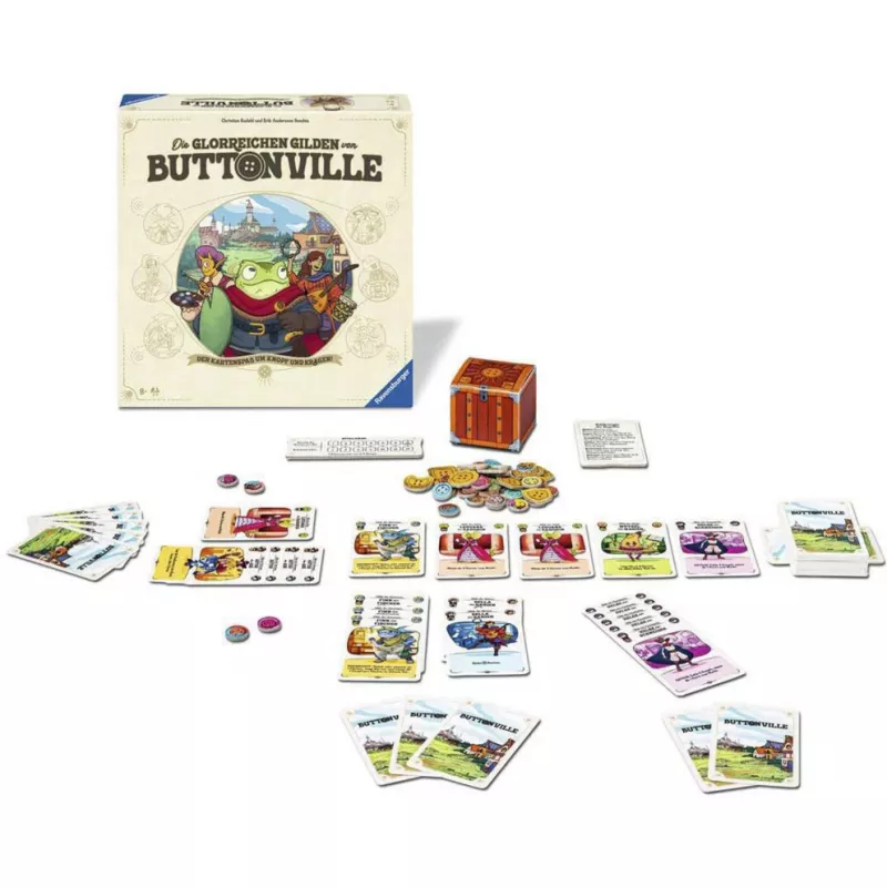 The Glorious Guilds of Buttonville, Kartenspiel