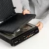 Elektrischer 2-in-1-Grill Taurus Asteria Digital — 2000 W, einstellbarer Thermostat, antihaftbeschichtet, herausnehmbare Auffangschale