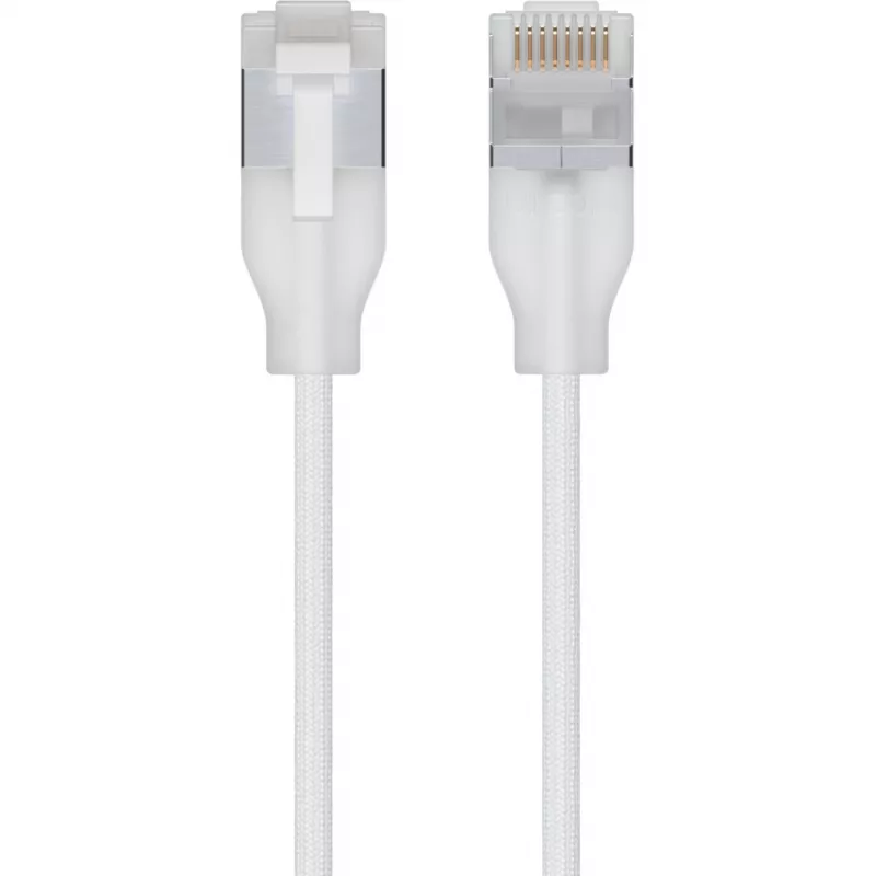 Ubiquiti Patch-Kabel 3m CAT6A UACC-Kabel-PATCH-EL-C6A-3M-W 3m UniFi Etherlighting Patchkabel (max. 10 GbE)