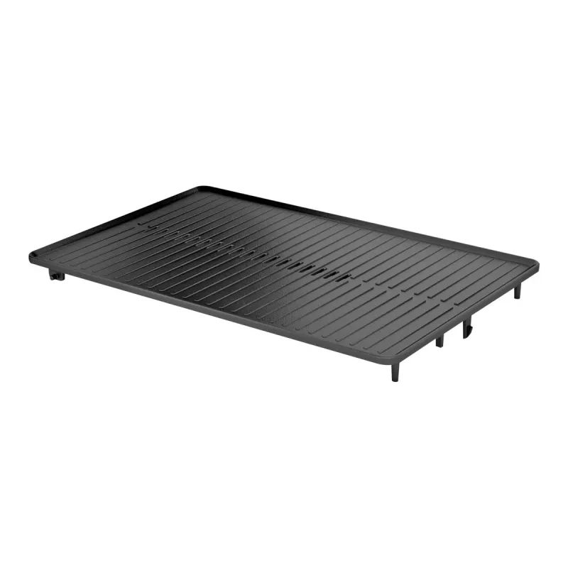 WMF 0415330011 Rechteckiger Elektrogrill Schwarz, Edelstahl 2000 W