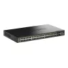 D-Link 52-Port Gigabit Stackable PoE+ Smart Managed Switch mit 4 x 10G SFP+ Ports