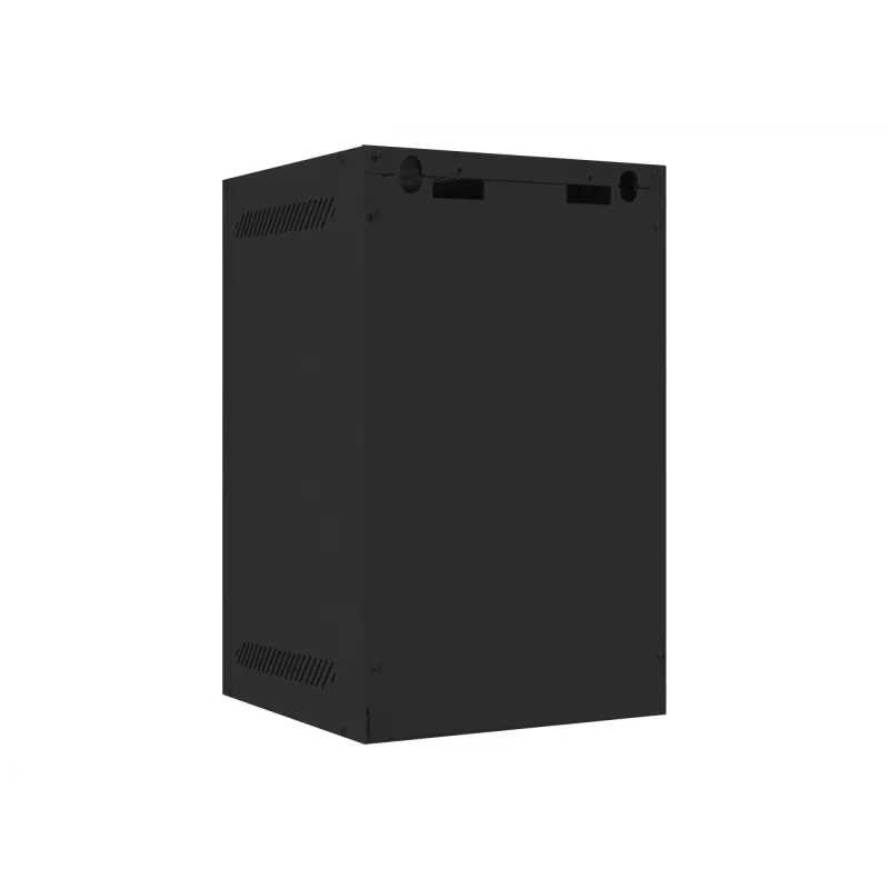 Wandmontiertes Netzwerk-Rack LANBERG WF10-2309-00B — 9HE, 280×469×310 mm, IP20, schwarz