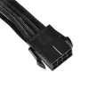 Kabel EPS12V 8pin(4+4) Silverstone SST-PP07-EPS8B 0,3m