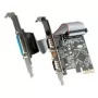 VALUE PCI-Express-Karte, 2x Seriell RS232, D-Sub 9, 1x Parallel EPP/ECP (15.99.2116)