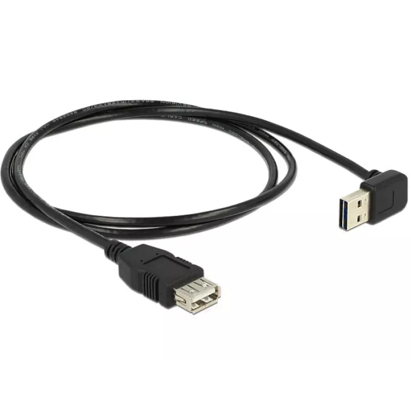 USB-Kabel DeLOCK 1m USB 2.0-A auf USB 2.0-A Schwarz